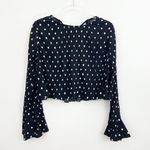 En Saison Darlene Black and White Polka Dot Top Photo 2