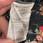 Ilese Stevens Vintage Floral Short Sleeve Short Robe with Belt Size S Photo 9