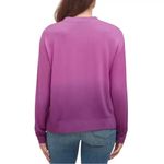 Splendid  Ladies Dip Dye Ombré Orchid Purple Pullover Sweater Long Sleeve Small Photo 2
