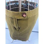 Anthropologie Vanessa Virginia Green Textured Mini Skirt Size 10 Fall Academia Photo 5