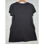 Umgee Women's S Black Floral Embroidered Mini Dress Embroidered Boho Photo 5