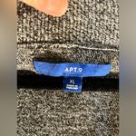 Apt. 9 Sweater pullover  heathered grey vneck long sleeve XL $25 Photo 6