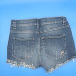 EXPRESS  Women's Blue Denim Shorts Photo 4