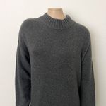 BP [.] Charcoal Gray Mock Neck Long Sleeve Sweater Dress NWT Size Large L Photo 4