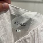 Rumer Camille Mini‎ Dress Size L White Size L Photo 6