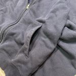 Nike Vintage  Navy Zip Up Sweatshirt Photo 4