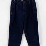 Banana Republic  mid rise straight leg pleated front jeans size 30 preppy office Photo 0