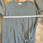 Ann Taylor Loft Outlet Women’s Gray Sweater Tie Knot Front Medium Photo 5