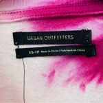 Urban Outfitters Long Sleeve Tie Dye Top Pink/White Sz XS Photo 3