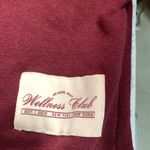 We Wore What  burgundy wellness club crew neck sweatshirt XL Photo 5