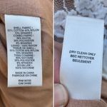 Rebecca Taylor  Lace Overlay Mini Dress 6 Beige Cream Photo 4