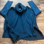 Faded Glory  Navy Cowl Neck Sweater. Size Large (12-14) Photo 5