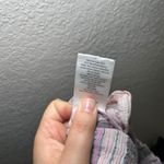 Wrap London Wide Leg Striped Smocked Waist Pants Bohemian Casual artsy beach Pink Size 6 Photo 8