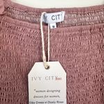 NWT Ivy City Co Ellie Dress in Mauve Dusty Rose Photo 2