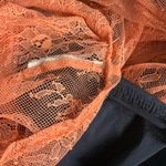 Free People Black Utility Jacket with Pink Accents Photo 5