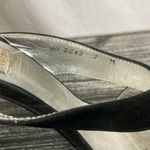 Charles Jourdan black Cutout suede Strappy Open Toe Heel shoes 7 Photo 6