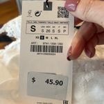 ZARA Openwork Embroidered Top Photo 2