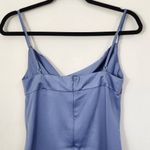 We Wore What  Periwinkle Blue Midi Slip Dress NWT Size 2 Wedding Guest Dress Photo 3