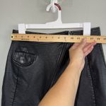 Harry Potter  Knockturn Alley Black Faux Leather Zip Up Mini Skirt Woman Size S/M Photo 6