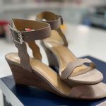 Kaari Blue Taupe/Light Tan Wedge Heels Photo 1