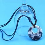 Ceramic Pendant Necklaces‎ Vintage & Chinese Style Blue Photo 1