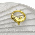 Gold Shark Ring Photo 1
