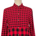 BeachLunchLounge  Emery Crimson Tide Red and Black Button Down Shirt Size XS Photo 3