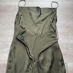 Bardot Cowl Neck Slip Satin Short Dress Size 10 Photo 7