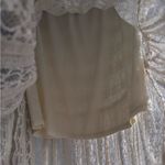 Xhilaration Xhiliration Crochet Midi Skirt M Cream Photo 2