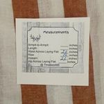 BeachLunchLounge White Brown High Rise Wide Leg Pull on Y2K Bohemian XL #1780 Photo 9