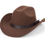 New! Women Western Cowboy Hat Photo 0
