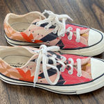 Converse  Chuck 70 Low Floral Sneakers Women’s 8.5 EU 39.5 Pink/Orange/Egret Photo 0