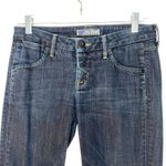 Hudson Women's Jeans Size 27 Straight Leg Dark Wash Blue Low Rise Denim Cotton Photo 1