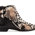 Derek Lam 10 Crosby  leather / hair calf ankle boot Photo 0