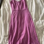 Leith Lilac MIDI Dress With Thigh Slit Photo 0