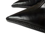 ZARA  Rhinestone Trim Elegant Black Pointed Toe Women's Ankle Boots Photo 3