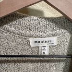 Monteau  Los Angeles Medium Sleeveless Open Duster Cardigan Photo 1