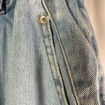 ZARA Mom Jeans Womens Size 6 Light Wash Denim Paper Bag Waist High Rise Photo 3