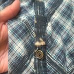 Burberry Brit Plaid Blue White Tunic Size XS Photo 10