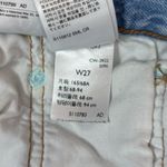 Levi's Button Fly 501 Red Tab Distressed Cutoff Denim Shorts Size 27 Photo 6