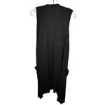 Stevie Hender  Black Sweater Vest with‎ Pockets Photo 3