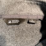 Eastern Mountain Sports Women’s  1/4 zip fleece pullover gray sweatshirt large Photo 5