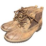 UGG ® | Coconut Shell Heather‎ Waterproof Leather Ankle Duck Boot Size 7.5 Photo 0