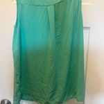 Romeo + Juliet Couture Mint green sheer button down sleeveless shirt Photo 4