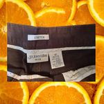 st. john's bay ‎ Size 6P Brown Capri with Flower Belt Photo 2