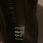 Hogan Leather Sequin Heels Black Size 5.5 Photo 14