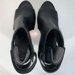 Vince Kara black Leather Cutout open toe wedge sandals size 6M Photo 10
