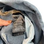 City Chic Short Ripped Overalls Dark Denim Shorterall Plus Size 18 Photo 13