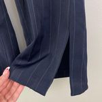 GIORGIO SANT'ANGELO SPORT Navy Blue White Pinstripe Business Trouser Pant Slacks Size 4 Photo 4