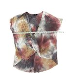 21 Saints Multicolor Tie Dye Plunge Neck T Photo 5